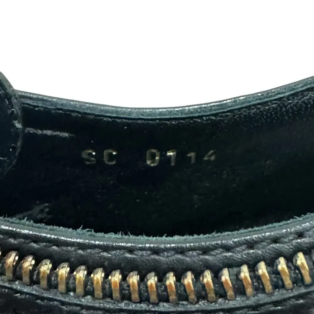 Louis Vuitton Heeled Platform Booties Black Leather Zipper Italy 37.5 EU 7.5 US - Picture 11 of 16